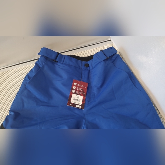 Swiss Tech Boys Size M (8) Snow Pants Blue/Black - Picture 6 of 8
